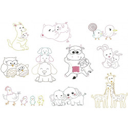 Stickserie Family Love